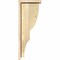 Ekena Millwork Ridgewood Rough Sawn Corbel w/Backplate, Douglas Fir, 6"W x 10"D x 26"H COR06X10X26RID01RDF - alternate 3